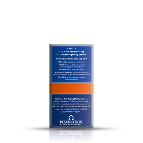 Crème hydratante anti-âge Vitabiotics Wellman - 50 ml