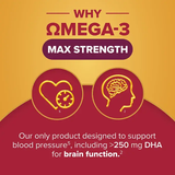 Seven Seas Omega-3 Fish Oil Max Strength + Vitamin D - 30 Capsules