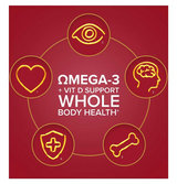 Seven Seas Omega-3 Fish Oil Max Strength + Vitamin D - 30 Capsules