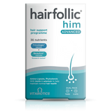 Vitabiotics Hairfollic Him Advanced - 30 Tablets + 30 Capsules