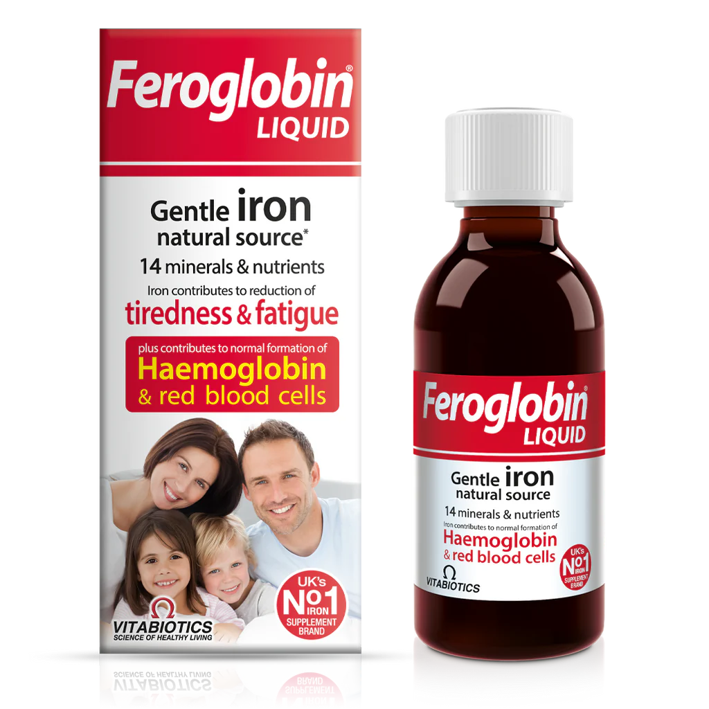 Vitabiotics Feroglobin Liquid 200ml / 500ml