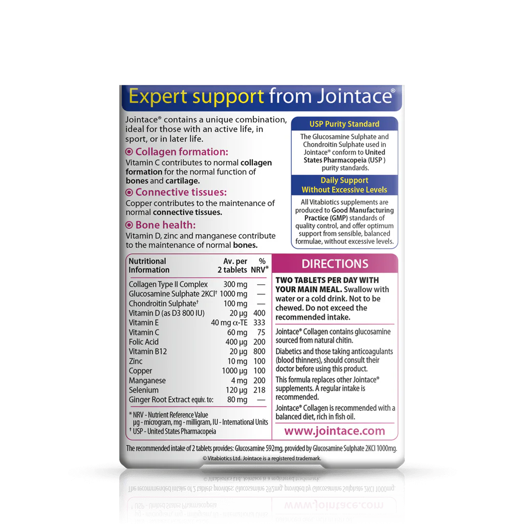 Vitabiotics Jointace Collagen - 30 Tablets