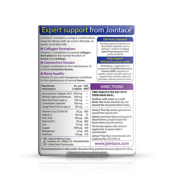 Vitabiotics Jointace Rose Hip - 30 tablets