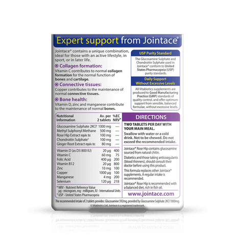 Vitabiotics Jointace Rose Hip - 30 tablets