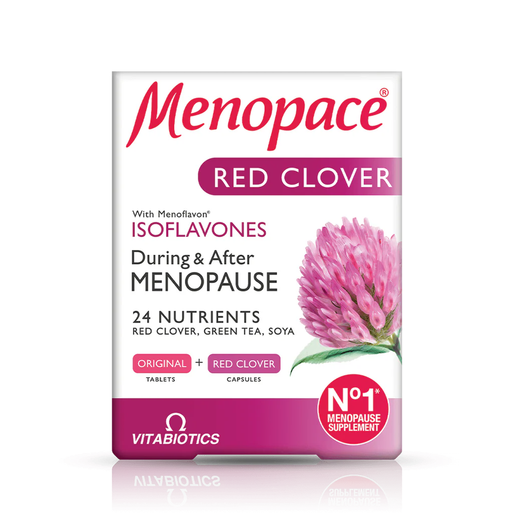 Vitabiotics Menopace Red Clover - 30 Capsules