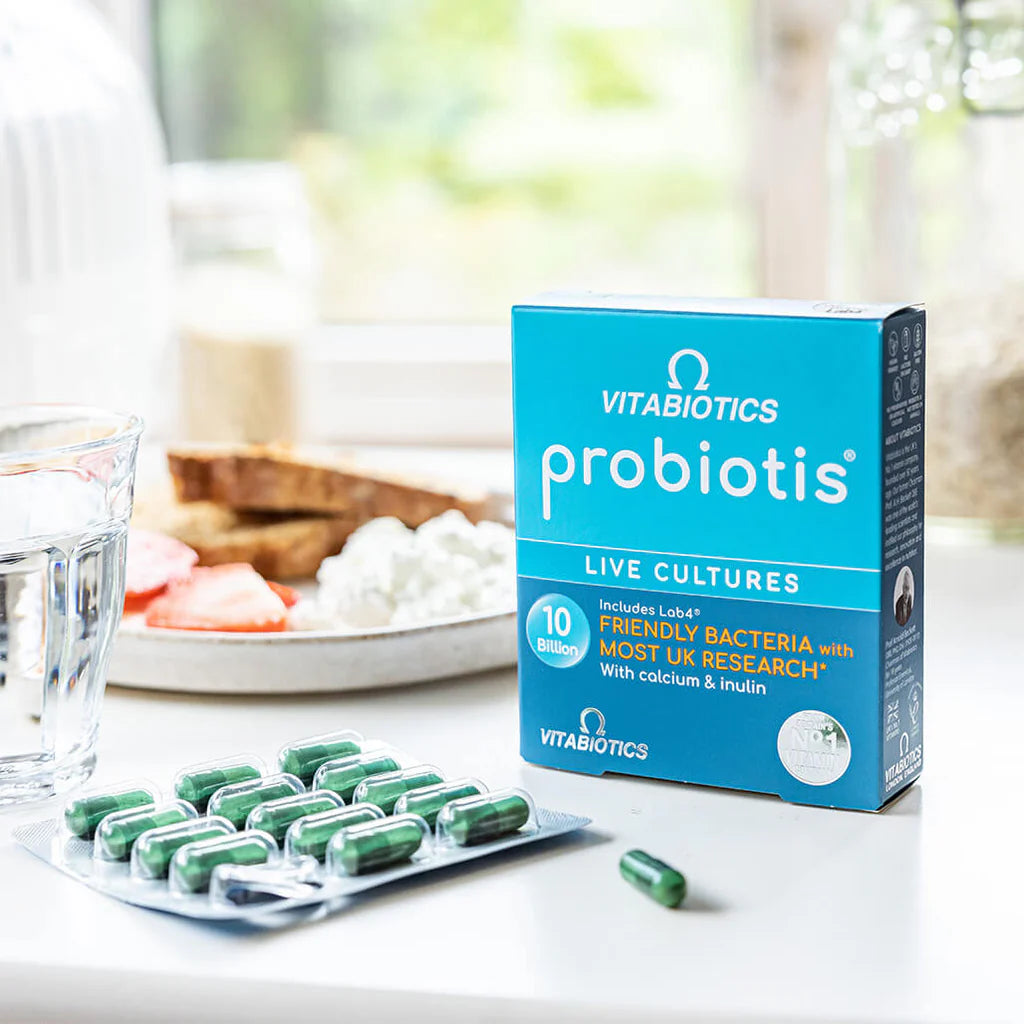 Vitabiotics Probiotis Live Cultures 10 Billion - 30 Capsules