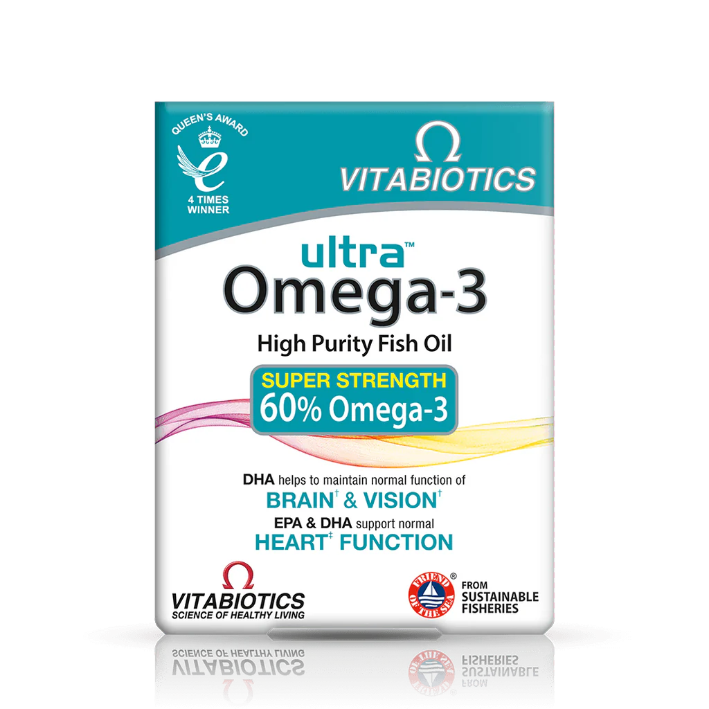 Vitabiotics Ultra Cod Liver Oil - 60 Capsules
