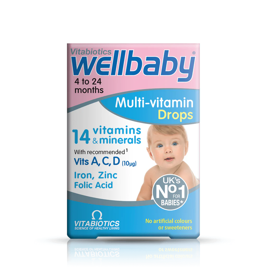 Vitabiotics Wellbaby Multivitamin Liquid Drops - 30ml