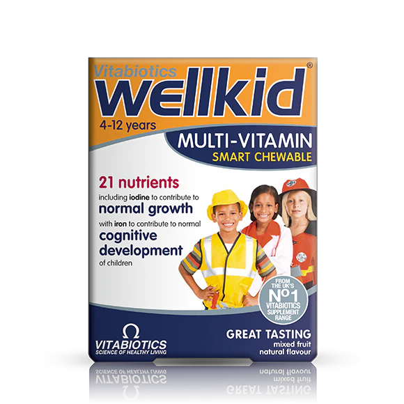 Vitabiotics WellKid Multi-Vitamin Smart Chewable - 30 Tablets