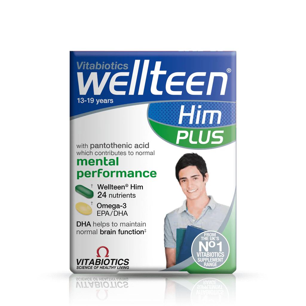 Vitabiotics Wellteen Him Plus - 56 Tablets