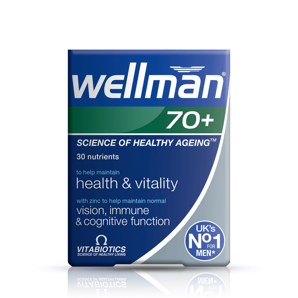 Vitabiotics Wellman 70+ - 30 tablets
