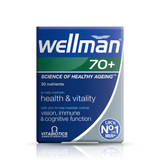 Vitabiotics Wellman 70+ - 30 tablets