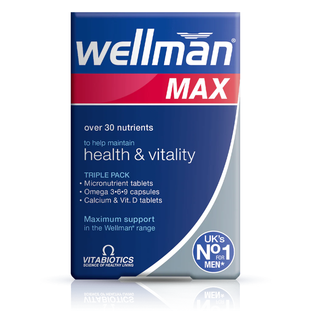 Vitabiotics Wellman Max - 84 Tablets