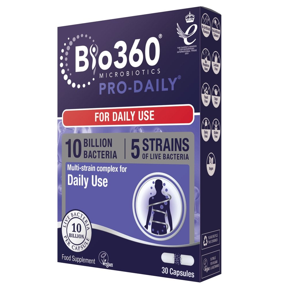 Natures Aid Bio360 Pro-Daily (10 Billion Bacteria)