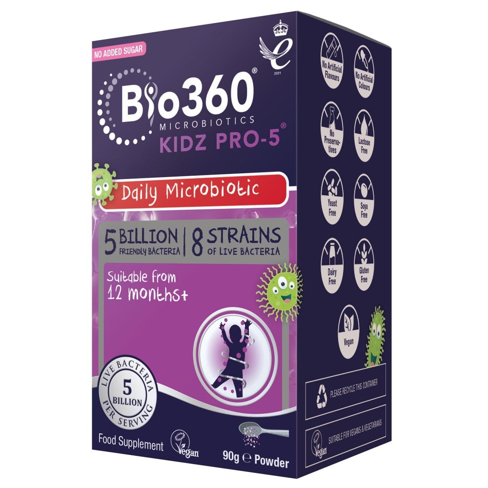 Natures Aid Bio360 Kidz Pro-5 (5 Billion Bacteria)