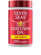 Seven Seas Cod Liver Oil Omega-3 One A Day - 60 / 120 capsules