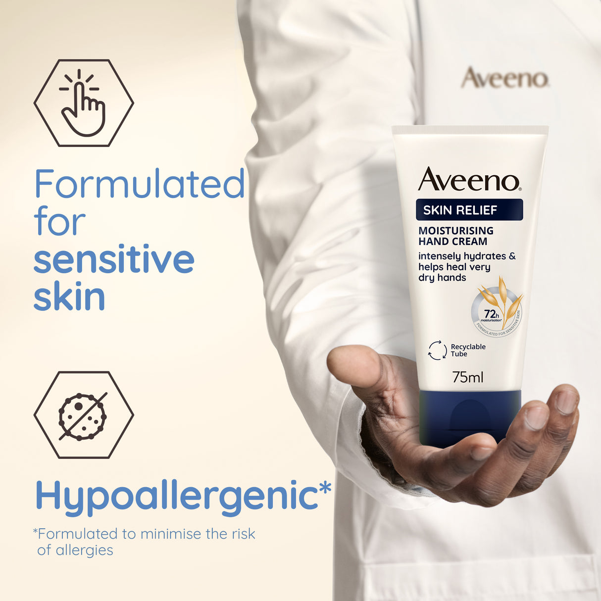 AVEENO® Skin Relief Moisturising Hand Cream - 75ml