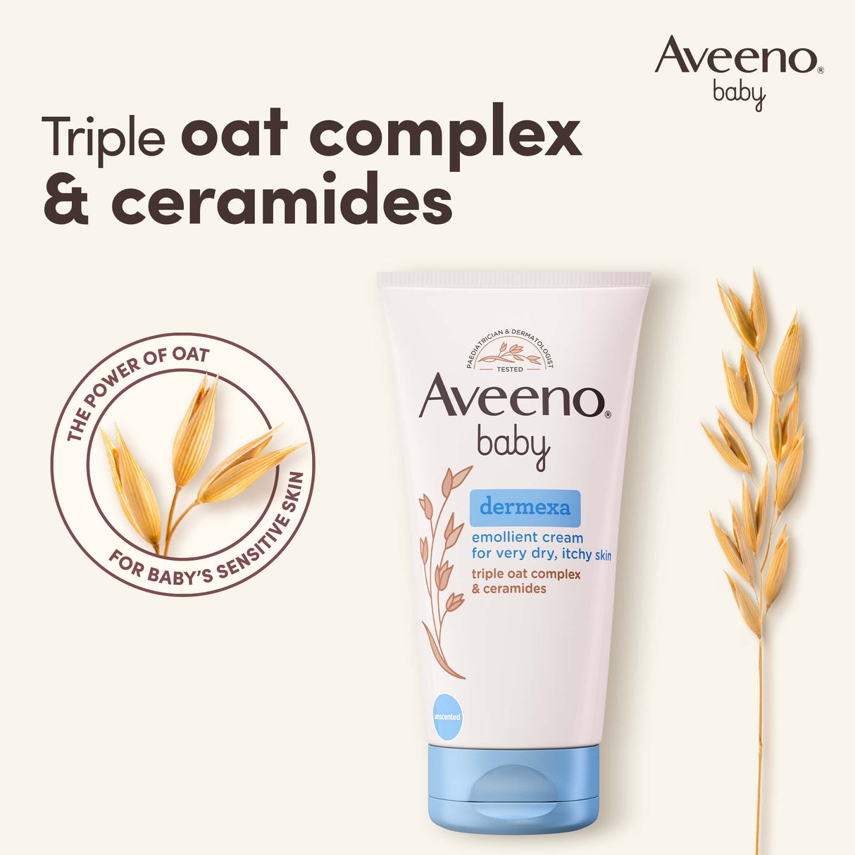 AVEENO® Baby Dermexa Emollient Cream - 150ml