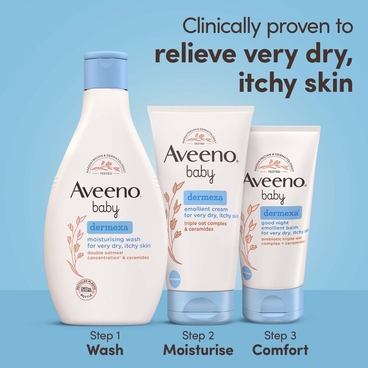 AVEENO® Baby Dermexa Emollient Cream - 150ml