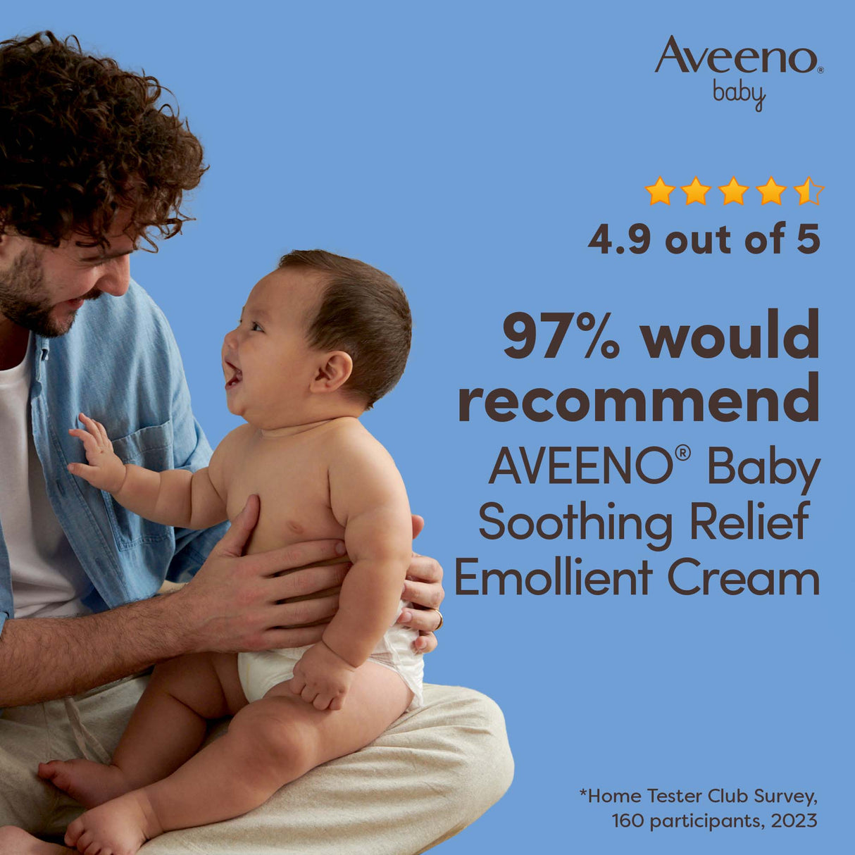 AVEENO® Baby Soothing Relief Emollient Cream - 150ml