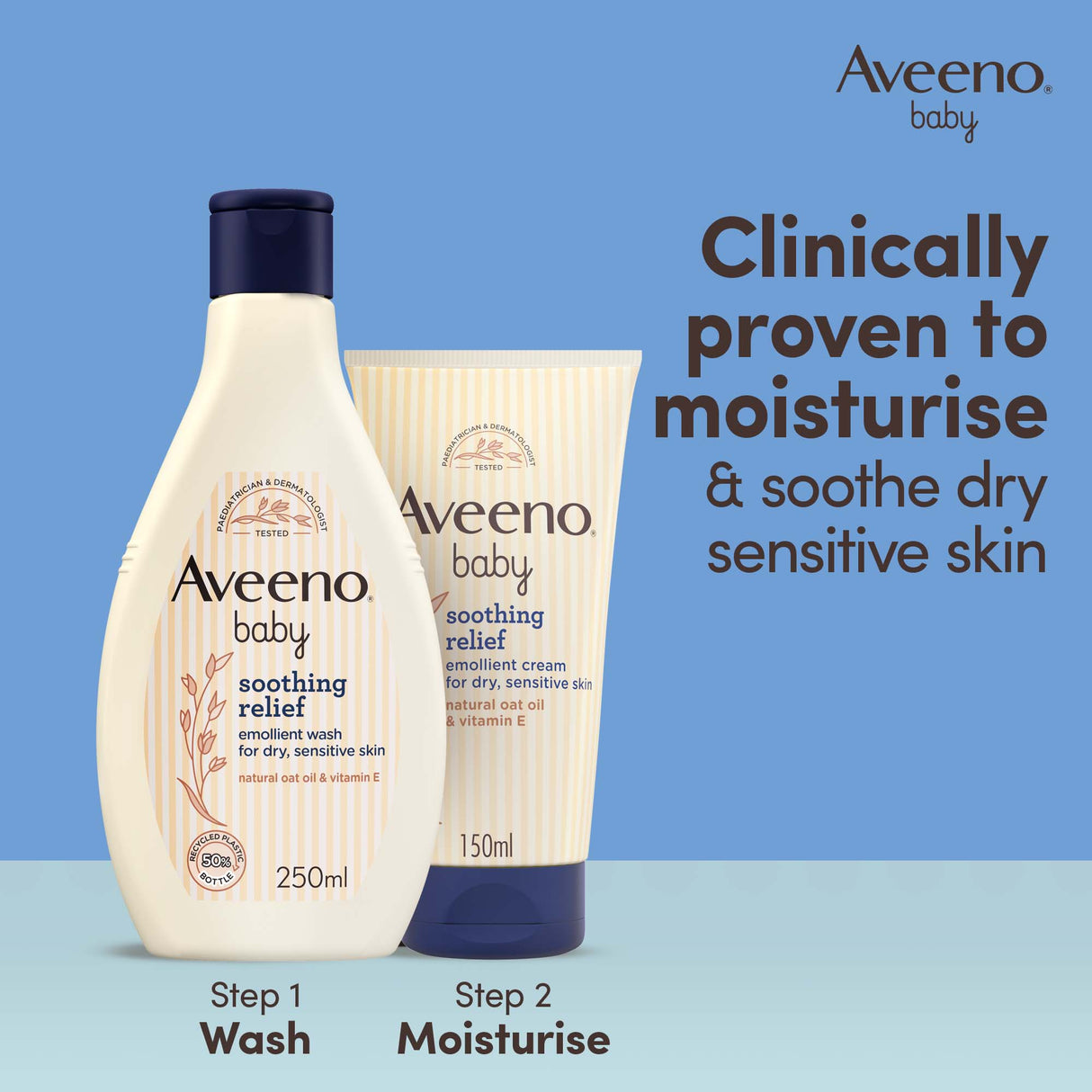 AVEENO® Baby Soothing Relief Emollient Cream - 150ml