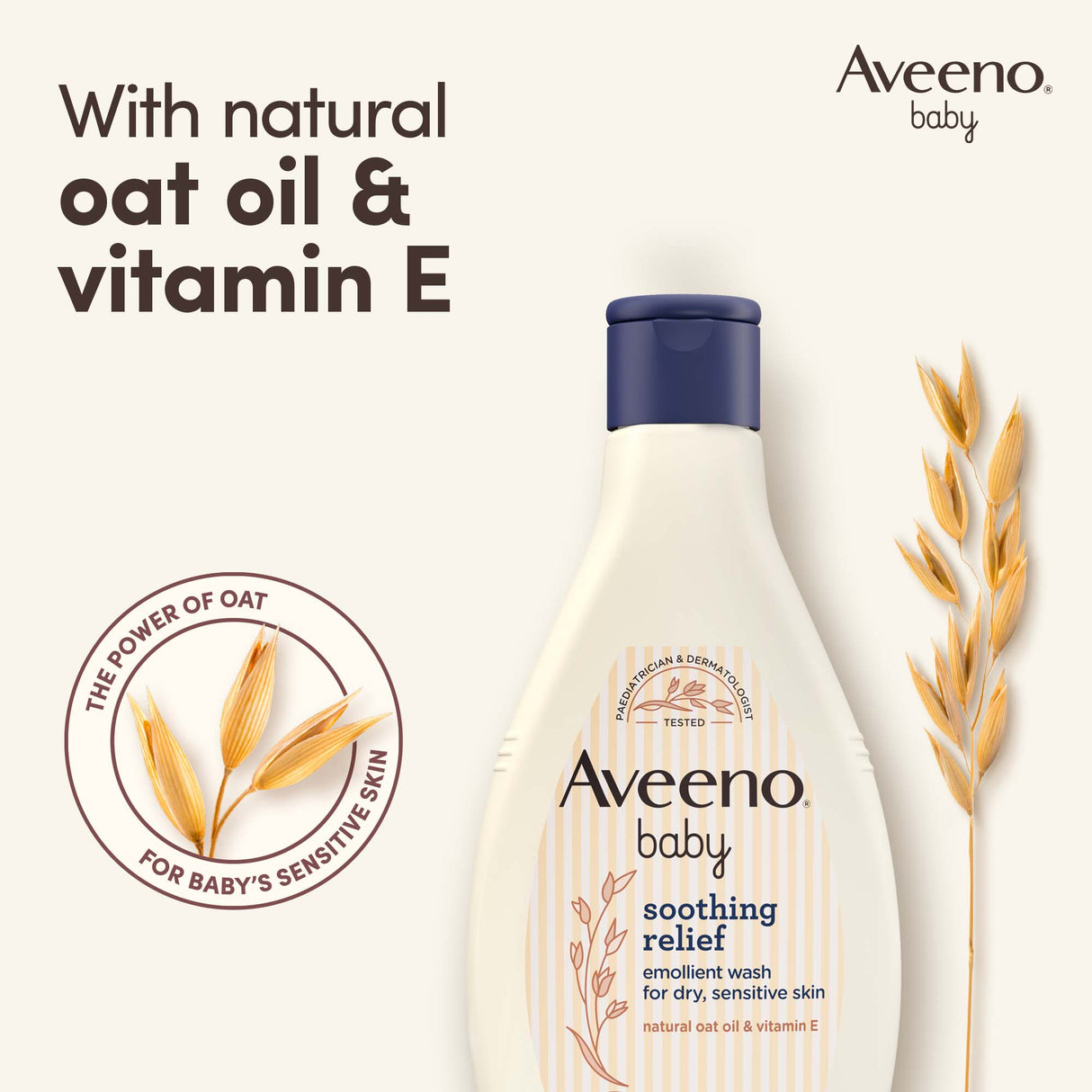 AVEENO® Baby Soothing Relief Emollient Wash - 250ml